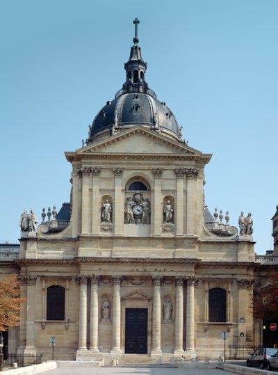 Veduta della facciata, costruita 1635-42 da Jacques Lemercier